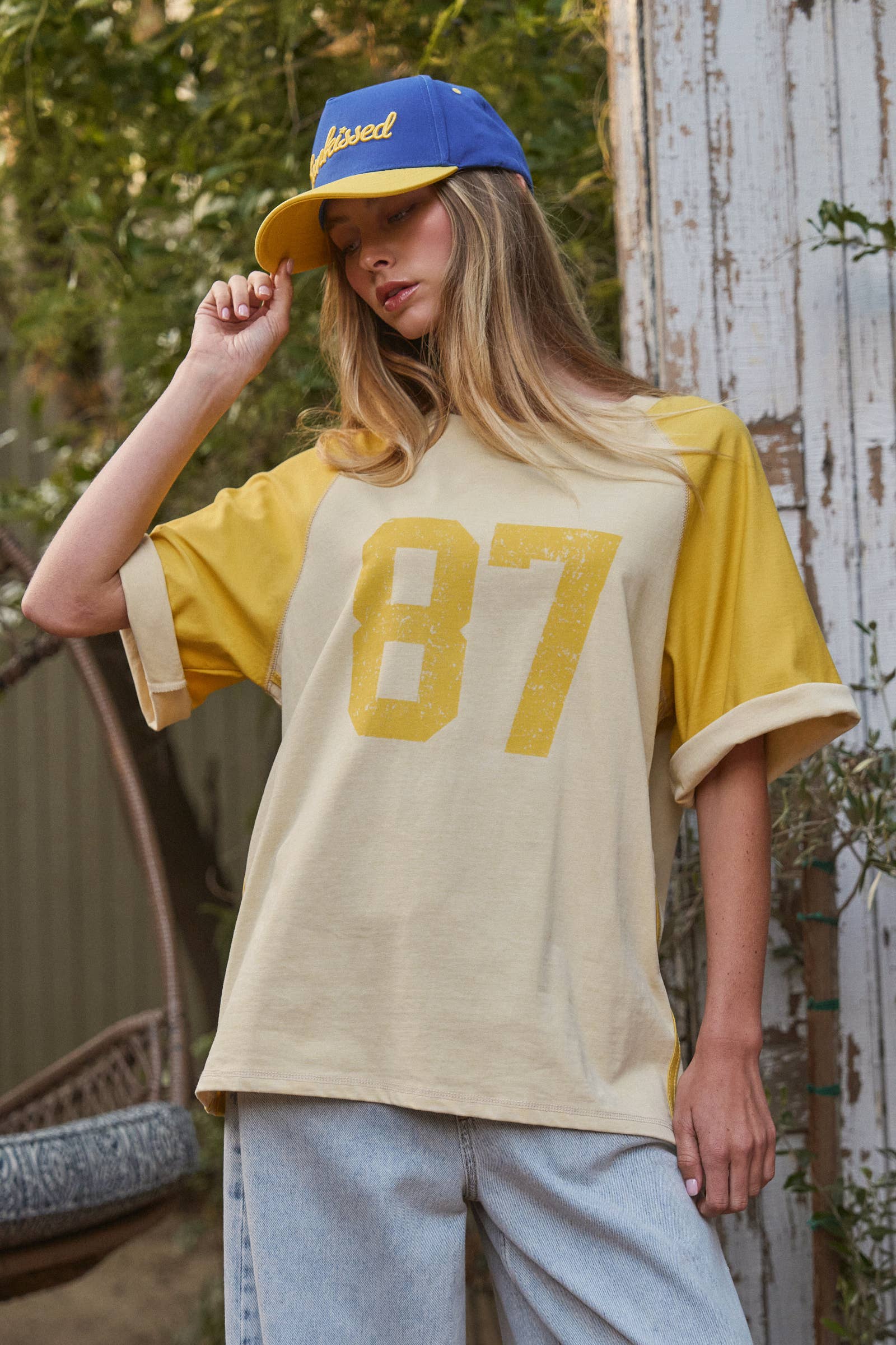 Sunkissed Embroidered Two-Tone Trucker Cap