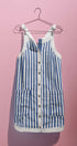 Urban Daizy Sunshine Stripe Overall Dress Blue Overalls - Women's (UDZ-AC-00159) – alternate view 15