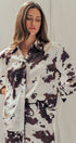Urban Daizy Cowhide Print Western Button Down Shirt Animal-Print Button Down Shirt - Women's (UDTP1224) – alternate view 7