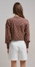 Urban Daizy Polka Dot Button-Front Cardigan MOCHA Cardigan - Women's (TNOW1380-MOCHA) – alternate view