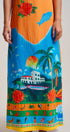 Urban Daizy Vibrant Tropical Scenic Print Halter Maxi Dress Multi Dress - Women's (UDDR0355-Multi) – alternate view 13