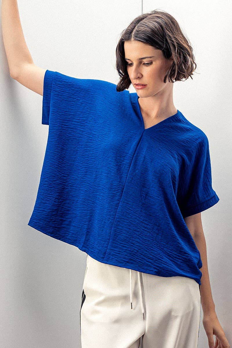 Breezy Airflow V-Neck Top