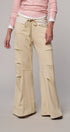Drawstring Wide Lounge Pants in CREAM - Women's Casual Pants | Urban Daizy