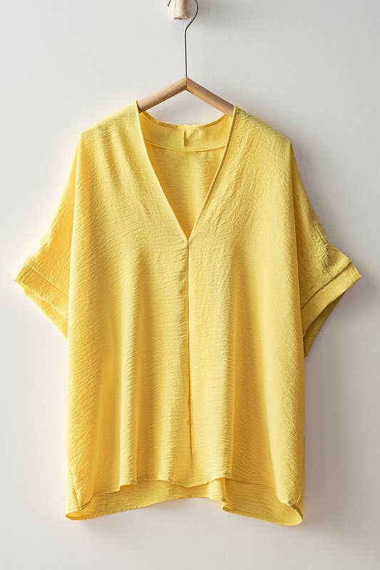 Breezy Airflow V-Neck Top