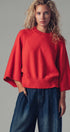 Urban Daizy Batwing Sleeve Sweater Top Black Knit Sweater - Women's (UDZ-KN-00652) – alternate view 3