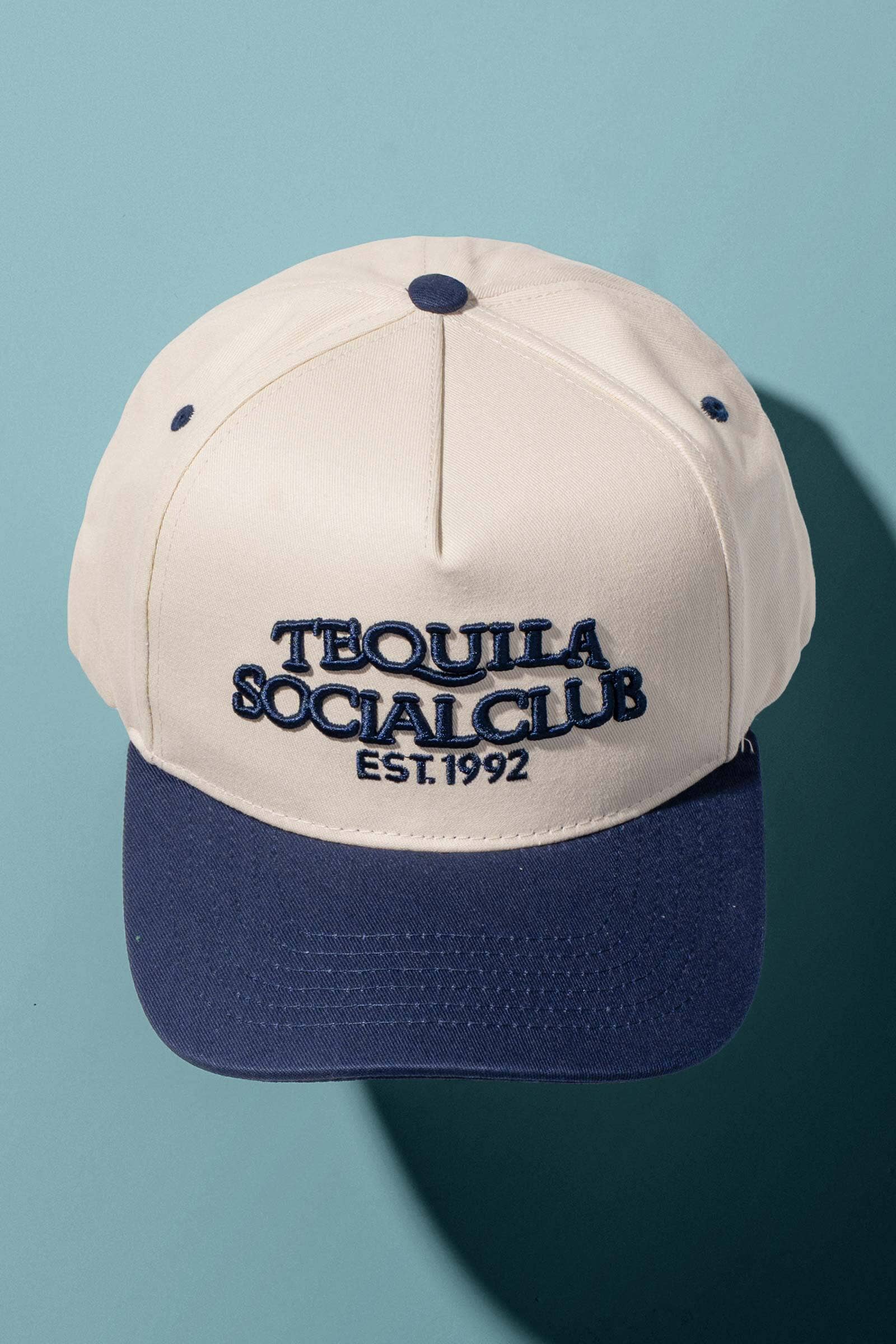 Tequila Social Club Embroidered Trucker Cap