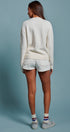 Urban Daizy Vintage Flag Graphic Relaxed Soft Knit Sweater Ivory Cardigan - Women's (TNTP4028-Ivory) – alternate view 10