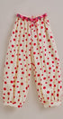 Retro Candy Pop Polka Dot Pants in CREAM RED - Women's Pants | Urban Daizy