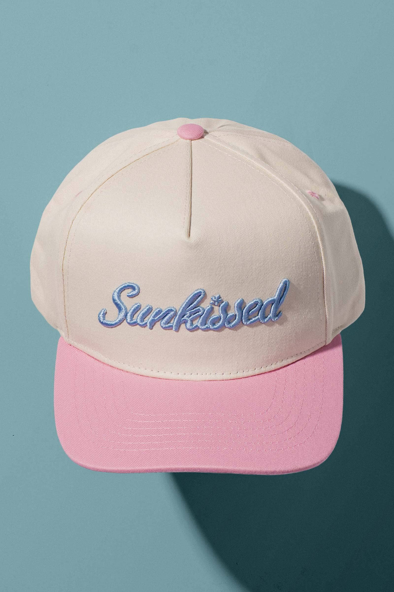 Sunkissed Embroidered Two-Tone Trucker Cap