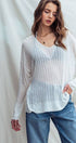 Urban Daizy Ribbed V-Neck Striped Tunic Top Black Tunic - Women's (UDZ-TP-00045) – alternate view 11