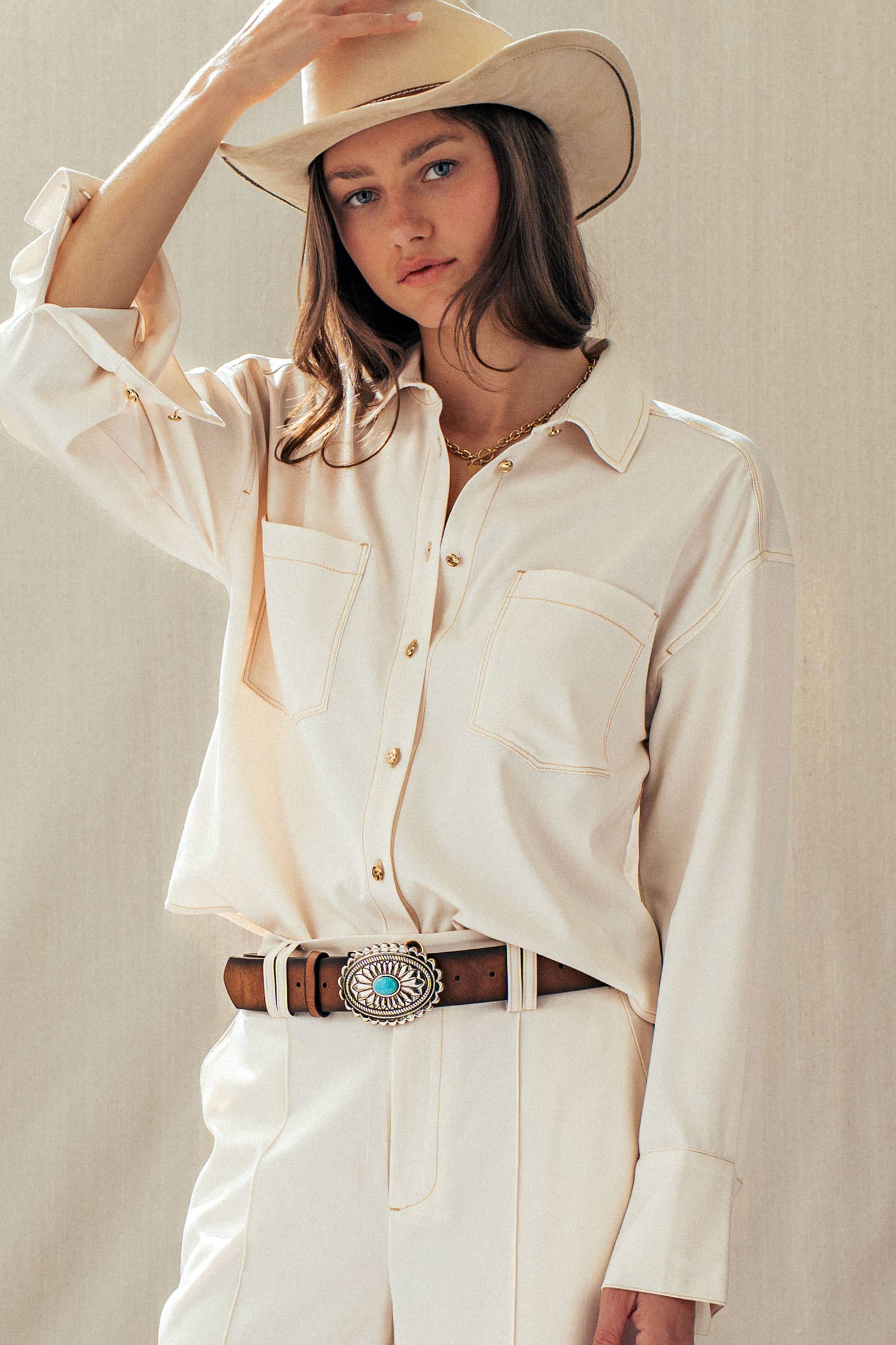 Button Down Utility Shirt