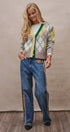Vintage Pastel Argyle Back to School Cardigan in Preppy Old  in GREEN - Women's Cardigans & Shrugs | Urban Daizy