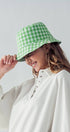 Urban Daizy Classic Spring Gingham Checkered Cotton Bucket Hat Black Bucket Hat - Women's (UDZ-AC-00031) – alternate view 9
