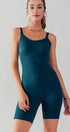 Urban Daizy Biker Length Adjustable Strap Bodysuit Pine Bodysuit - Women's (UDZ-AC-00117)