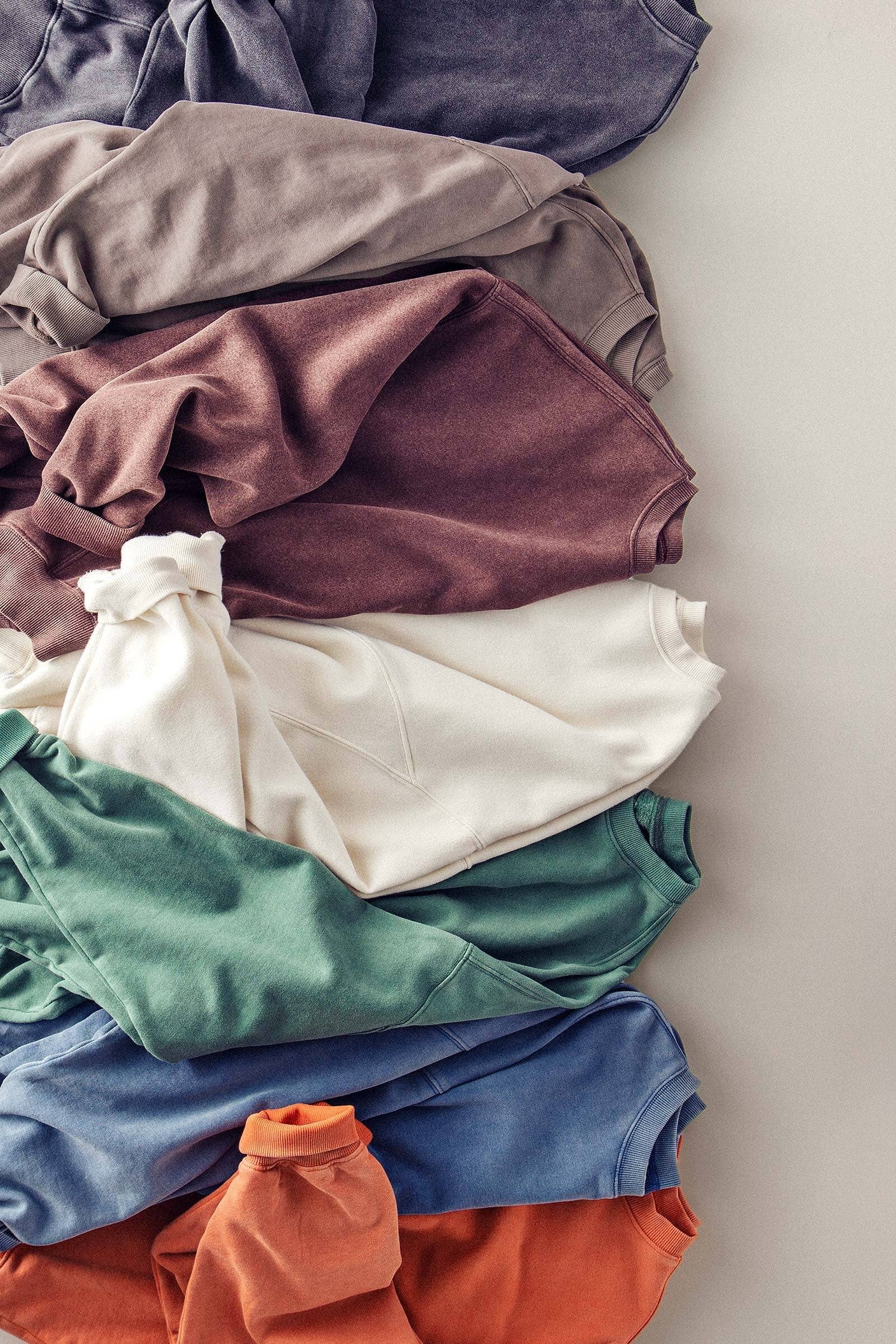 Pigment Washed Relaxed Fit Sweatshirt