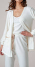 Urban Daizy Pointelle Knit Lace-Trim Pocket Cardigan Cocoa Cardigan - Women's (UDZ-KN-01037) – alternate view 11
