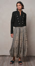 Cotton Stretch Military Button Jacket - Women's Fashion | Urban Daizy