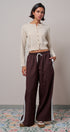 Lace Trim Knit Button-Down Cardigan - Women's SWEATERS | Urban Daizy