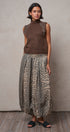 Ribbed Knit Sleeveless Mock Neck Sweater Top in OATMEAL - Women's Sweaters | Urban Daizy