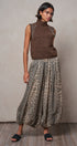 Ribbed Knit Sleeveless Mock Neck Sweater Top in MOCHA - Women's Sweaters | Urban Daizy