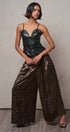 Faux Leather Lace-Up Corset Cami Top in BLACK - Women's Tops | Urban Daizy