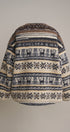 Aztec Jacquard Contrast Pocket Button Jacket in BROWN - Women's Fashion | Urban Daizy