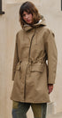 City Mist Hooded Cotton Parka in KHAKI - Women's Fashion | Urban Daizy