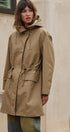City Mist Hooded Cotton Parka in KHAKI - Women's Fashion | Urban Daizy