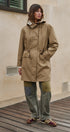 City Mist Hooded Cotton Parka in KHAKI - Women's Fashion | Urban Daizy