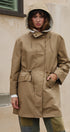 City Mist Hooded Cotton Parka in KHAKI - Women's Fashion | Urban Daizy