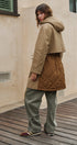 City Mist Hooded Cotton Parka in KHAKI - Women's Fashion | Urban Daizy
