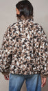 Printed Faux Fur Toggle Jacket in BROWN - Women's Fashion | Urban Daizy