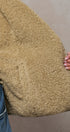 Quilted Sherpa Collar Zip-Up Puffer Jacket in OLIVE - Women's Fashion | Urban Daizy