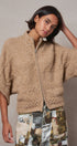 Cable Knit Zip-Up Oversized Cardigan Sweater - Women's SWEATERS | Urban Daizy