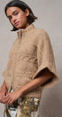 Cable Knit Zip-Up Oversized Cardigan Sweater - Women's SWEATERS | Urban Daizy