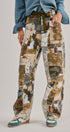 Patchwork Camo Wide Leg Cargo Pants in MULTI - Women's Pants | Urban Daizy
