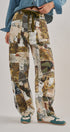 Patchwork Camo Wide Leg Cargo Pants in MULTI - Women's Pants | Urban Daizy
