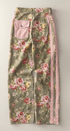 Floral Print Side Stripe Wide Leg Pants in OLIVE - Women's Pants | Urban Daizy