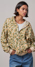Camo Print Zip-Up Hoodie in CAMO - Women's Shorts | Urban Daizy