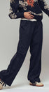 Urban Daizy Drawstring Waist Wide-Leg Relaxed Pants Olive Pants - Women's (UDZ-TP-00814) – alternate view 12
