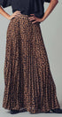 Urban Daizy Sophisticated Leopard Print Pleated Flowy A Line Midi Skirt Leopard Skirt - Women's (UDZ-SK-00074) –…
