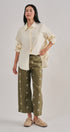 Soft Meadow Button-Down Shirt in CREAM - Women's Shirts & Blouses | Urban Daizy