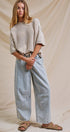 Urban Daizy Relaxed Drawstring Barrel Denim Pants Lt-Denim Jeans - Women's (UDTP1477-Lt-Denim) – alternate view 8