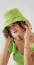 Urban Daizy Romantic Eyelet Lace Embroidered Summer Bucket Hat Blue Bucket Hat - Women's (UDZ-AC-00025) – alternate view 9