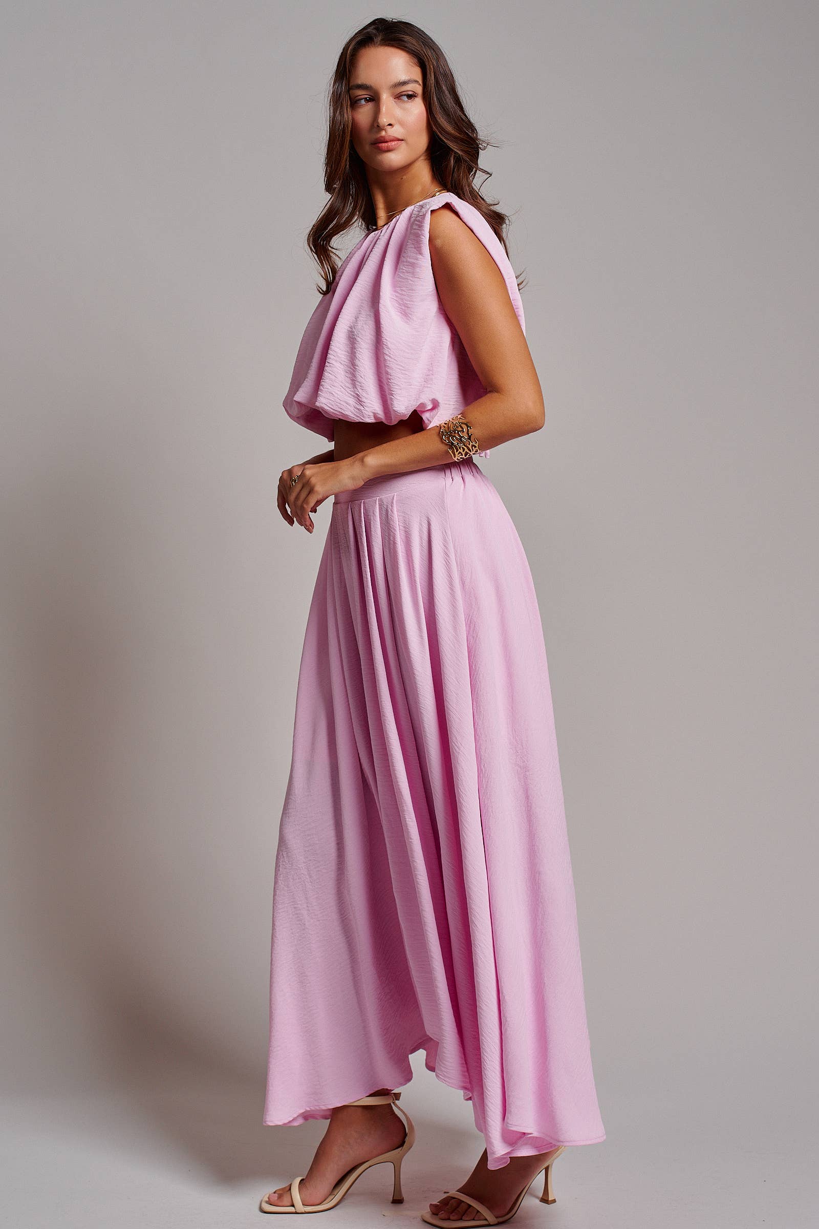 Boho Relaxed Tie-Back Sleeveless Woven Top