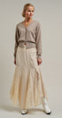 Soft V-Neck Button Knit Cardigan in H MOCHA - Women's Cardigans & Shrugs | Urban Daizy