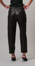 Faux Leather Drawstring Jogger Pants in BLACK - Women's Casual Pants | Urban Daizy