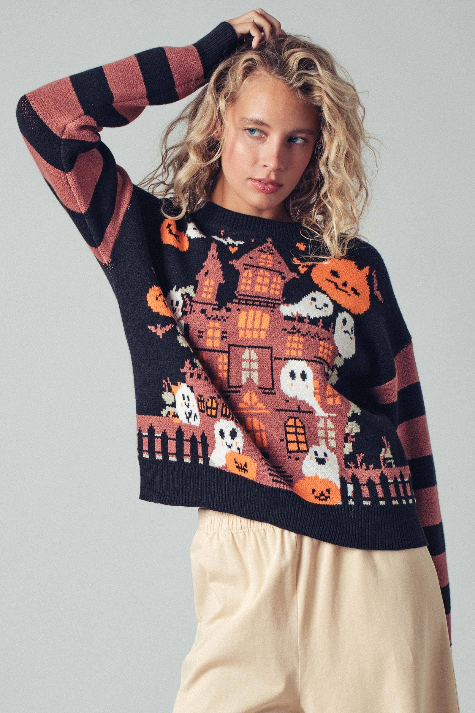 Haunted Mansion  Graphic Sweater