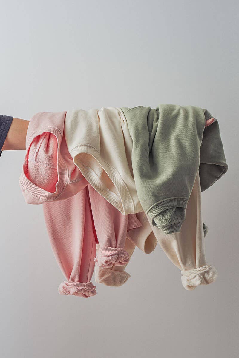 Crew Neck Comfort Washed  Spring Sweatshirt