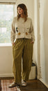Duckling Parade Intarsia Cardigan in OATMEAL - Women's Cardigans & Shrugs | Urban Daizy